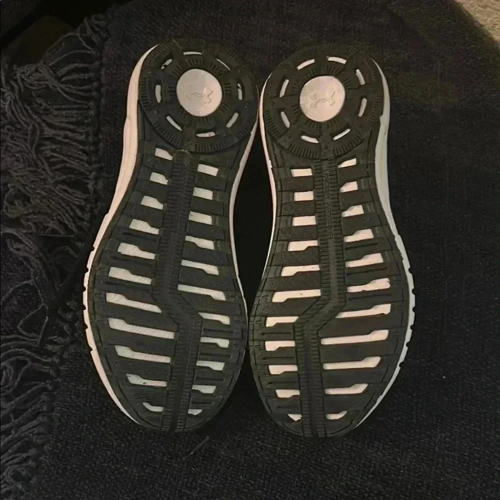 Under Armour Kids' Black and Red Sneakers - Picture 3 of 6